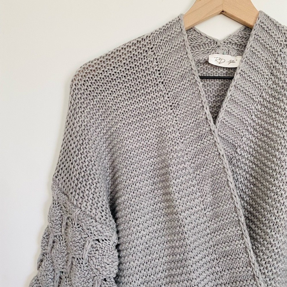 Chunky Knitted Oversized Sweater (Pre-Owned)